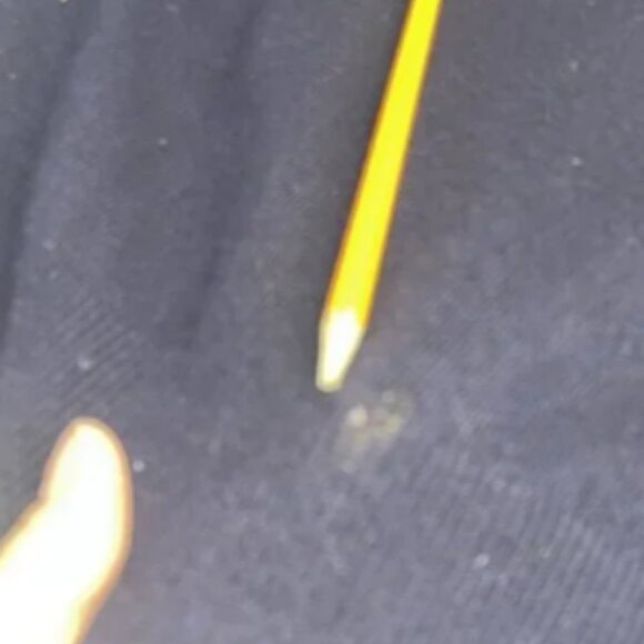 Barbour Men's Navy Blue v neck Cashmere wool Elbow Patch Tartan size Med - Picture 4 of 7